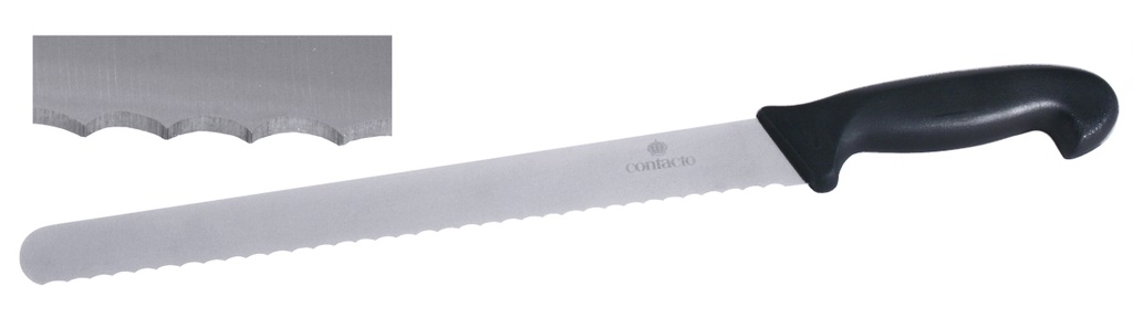 Schinkenmesser Contacto mit Wellenschliff 43cm