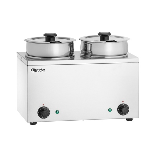 [BAR-606035] Bain Marie Hotpot Bartscher (2, 0.3kW, 3.5, 240mm, 415mm, 320mm)