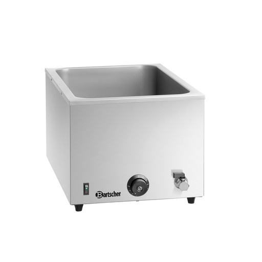 [BAR-200207] Bain Marie mit Hahn Bartscher (1 x 1/1 GN, 200mm, 600mm, 355mm, 295mm)