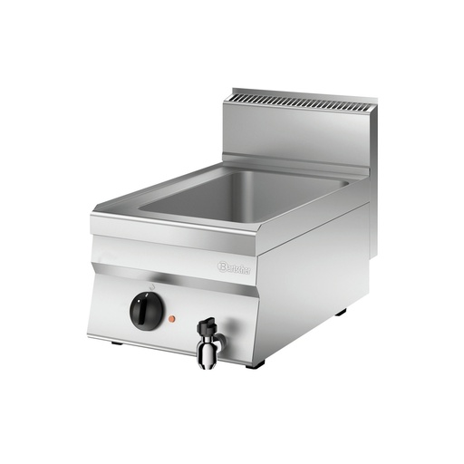 [BAR-115111] Bain Marie Serie 650 Bartscher (1, 1 x 1/1 GN, 1kW, 400mm)