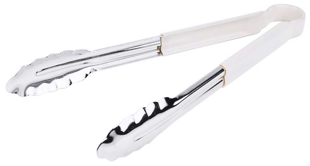 Küchenzangen HACCP mit Vinyl-ummanteltem Griff