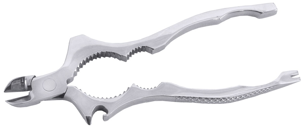 Kombi- Barzange aus Edelstahl 18/0