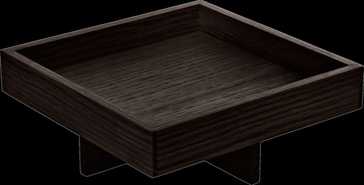 [BAU-7 47 8901 91 000000] Menagen ANANTI, quadratisch (wenge, 40mm, Holz, 398g)