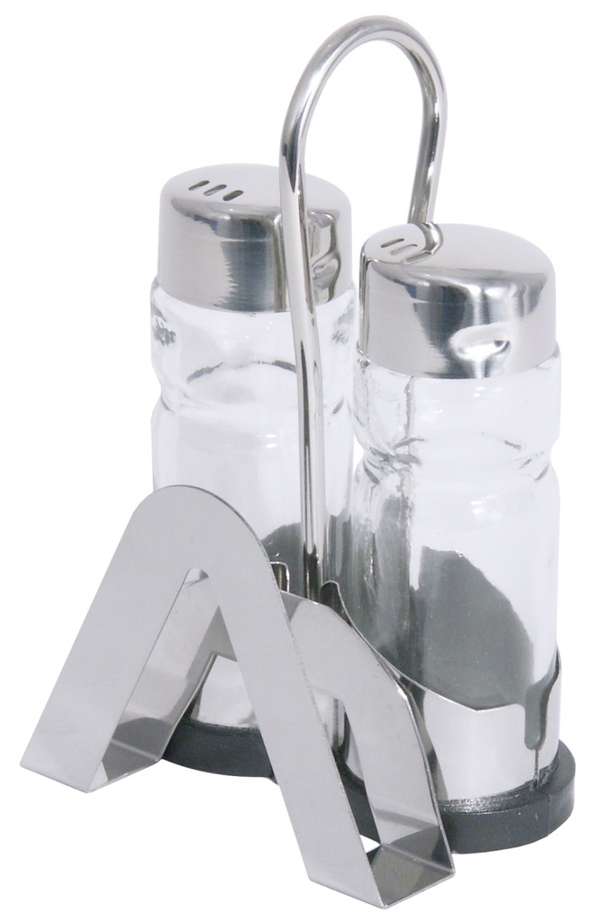 Menage für Salz-/Pfefferstreuer/ Servietten