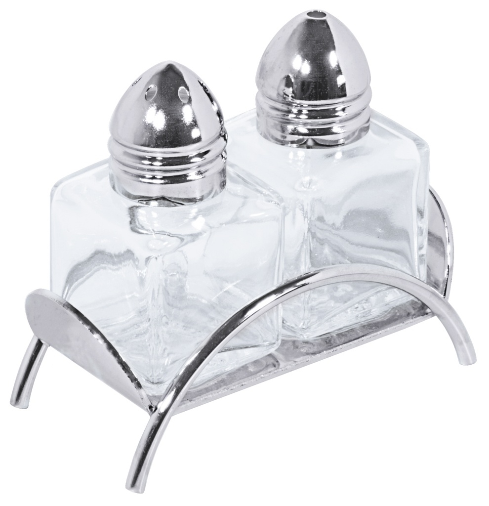 Mini-Streuer "Würfel"/ Menage Salz/Pfeffer