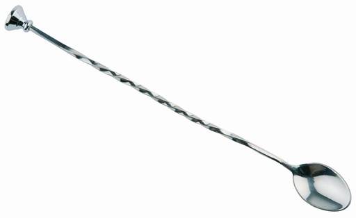 [APS-93134] Barlöffel APS 27cm gedrehter Stiel (silber)