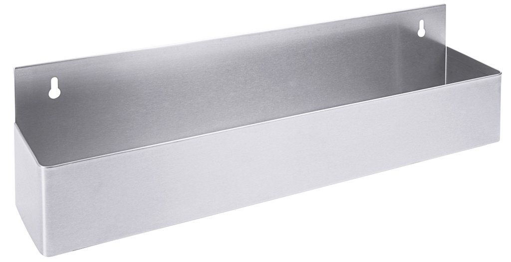 Barregal aus Edelstahl zur Wandmontage
