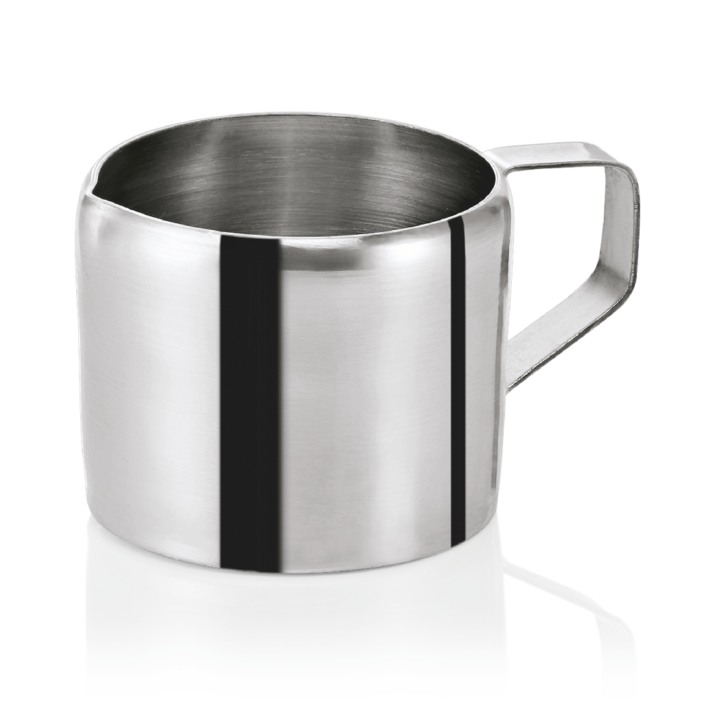 Milchkännchen aus Chromnickelstahl