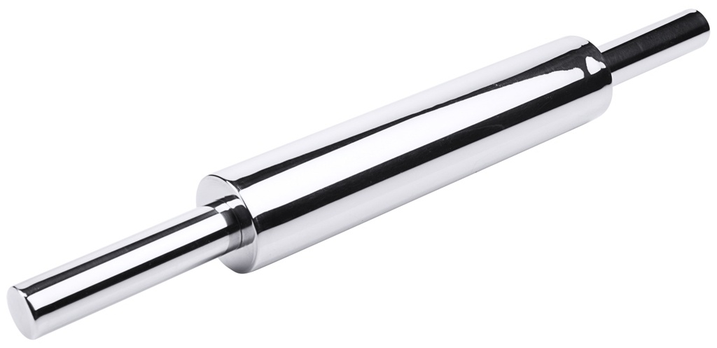 Teigrolle aus Edelstahl mit starr fixierten Griffen ∅ 4,4cm