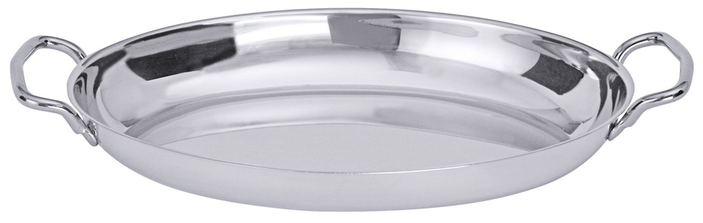 Beilagenschale Contacto oval aus Edelstahl