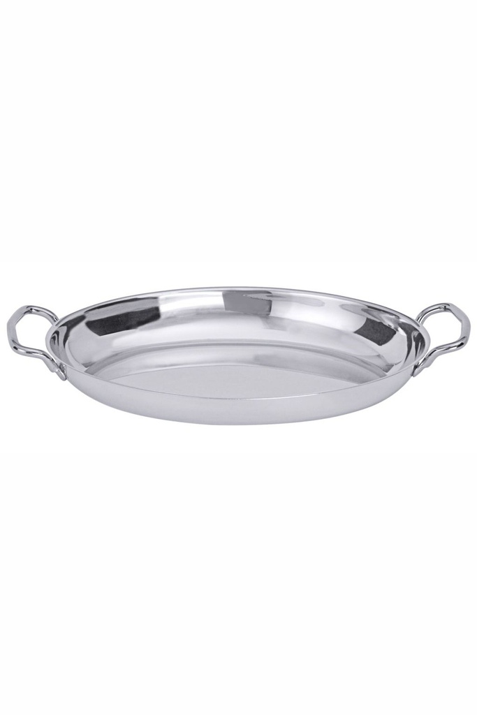 Beilagenschale Contacto oval aus Edelstahl