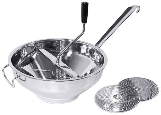 [CTO-590/260] Passiergeräte Contacto  mit 2 auswechselbaren Sieb-Einsätzen (26cm)