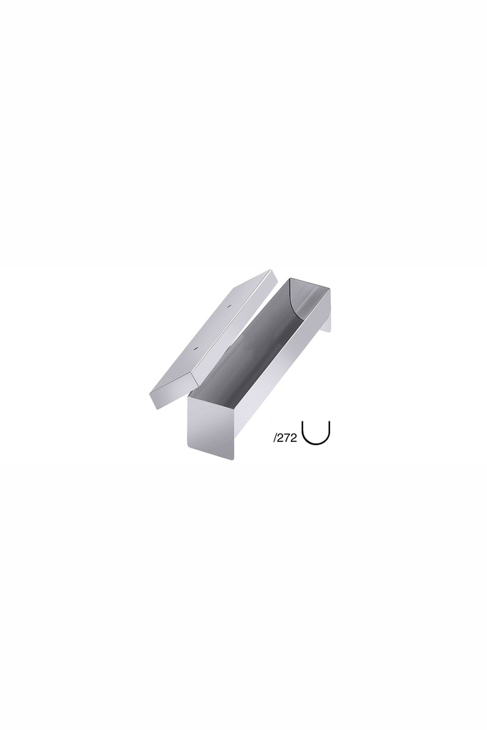 Pastetenform halbrund Contacto (Dachrinne) 27,5x 5cm