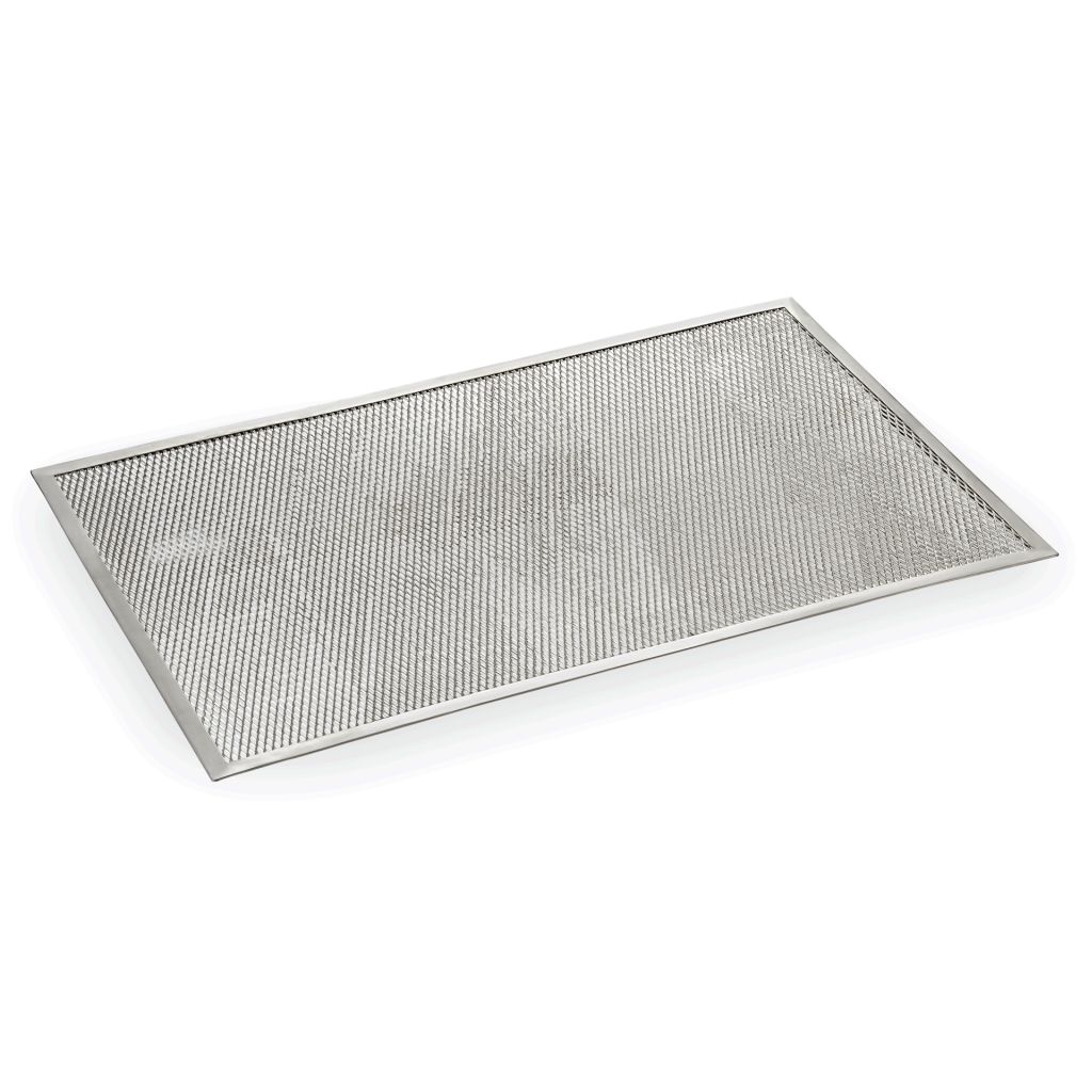 Pizzablech perforiert 60x40cm aus Aluminium