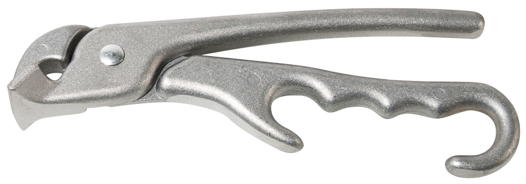 Zange für Pizzablech aus Aluminiumguss