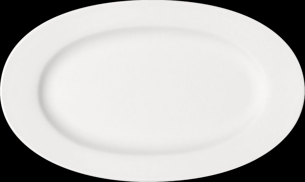 Servierplatten MAITRE oval, mit Fahne