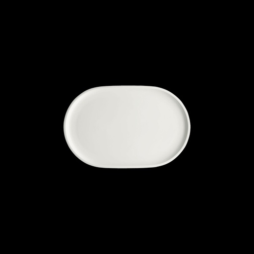 [BAU-925223611000000] Coup-Servierplatte, oval SHIRO Schönwald (weiß, 360mm, 235mm, 26mm, 1140g)