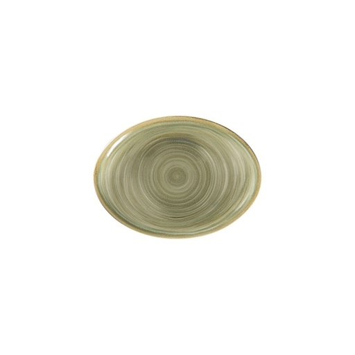 [RAK-SEMNNOP26] Servierplatten SPOT, oval RAK Porzellan (emerald, 260mm, 190mm, 30mm, 0.57g)