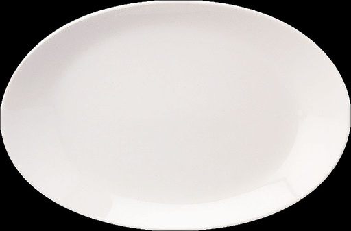 [BAU-9 33 2232 1] Coup-Servierplatte, oval UNLIMITED Schönwald creme (320mm, 213mm, 39mm, 866g)