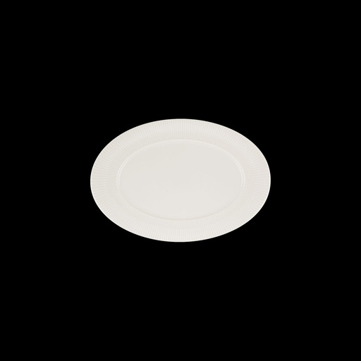 [BAU-982208861000000] Servierplatten VIBES oval, mit Fahne und Relief (27mm, 274mm, 381mm, 960g)