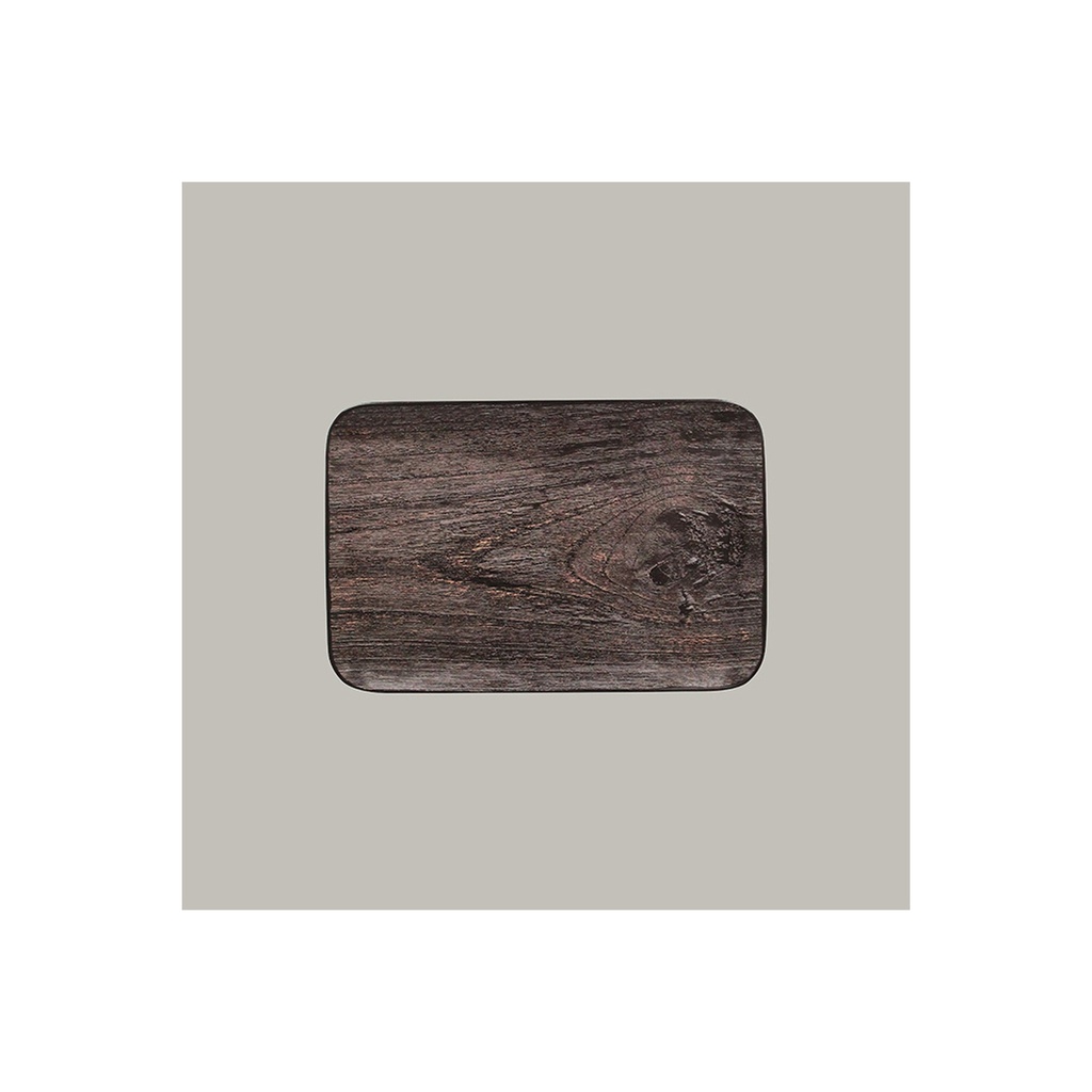 Servierplatten WOODSTYLE, rechteckig RAK Porzellan