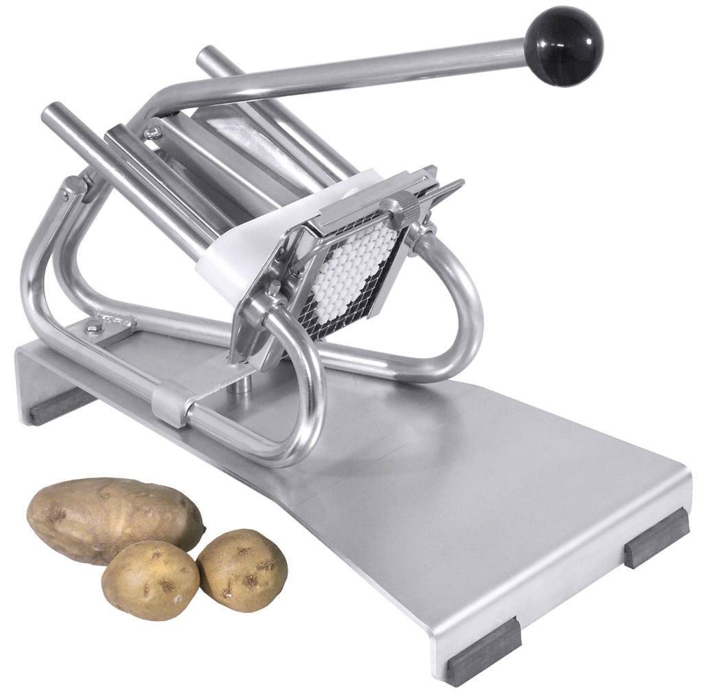 Pommes frites-Schneider ganz aus Edelstahl 18/10