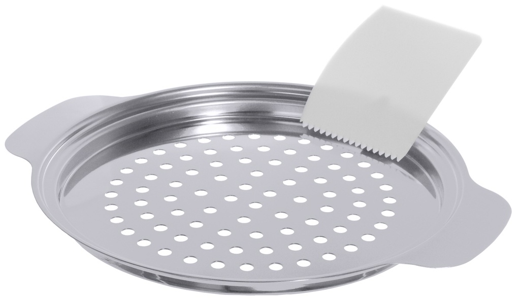 Spätzlesieb ∅ 27cm aus Edelstahl mit Schaber