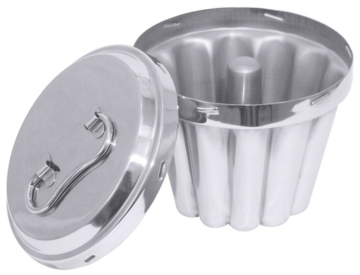 [CTO-872/160] Puddingformen Contacto mit Deckel (mit Innenrohr) (16cm, 140mm, 1.2)