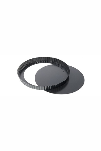 [CTO-736/240] Backform Contacto Form Quiche -/ Tortenboden aus PTFE antihaftbeschichtetem Stahlblech (24cm)