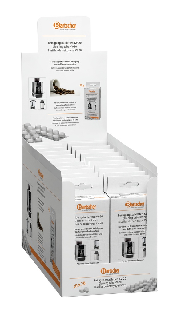 Reinigungstabletten KV-20 (20 Stück)