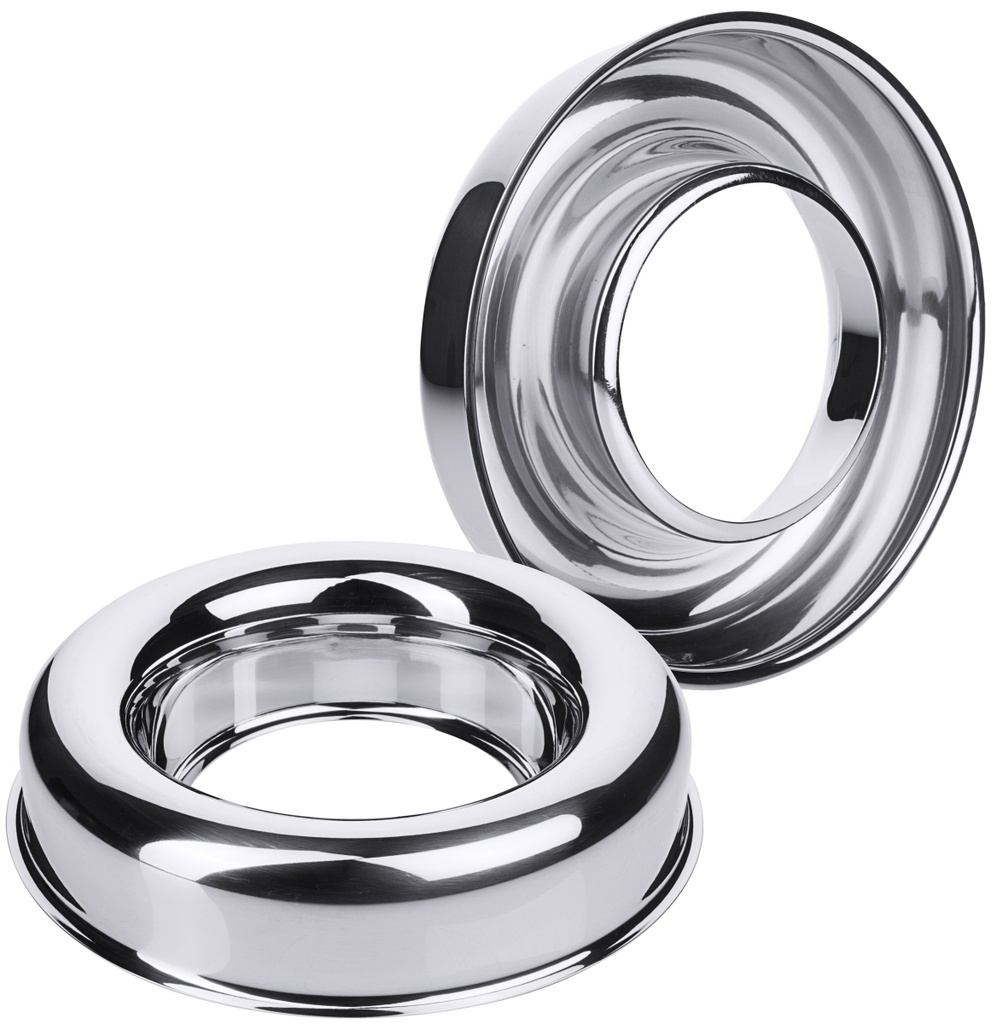 Reisrand -/ Savarinformen aus Edelstahl 18/10