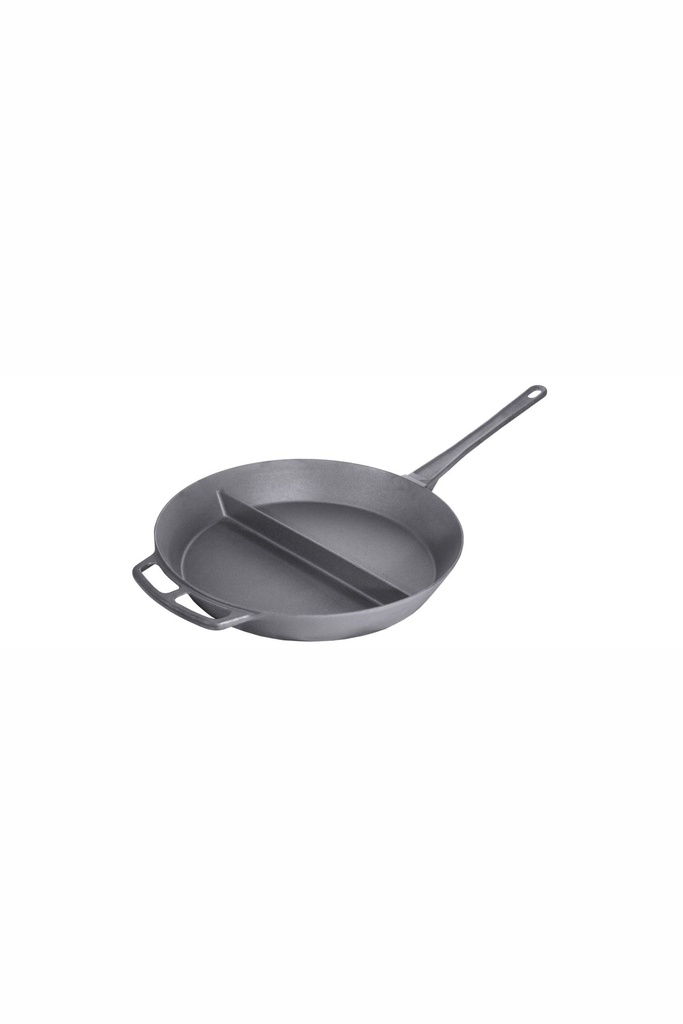 Riesenpfanne Contacto aus Eisenguss ø 80cm mit Mittelsteg