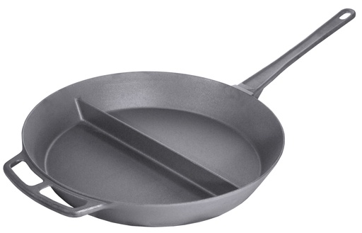[CTO-5094/800] Riesenpfanne Contacto aus Eisenguss ø 80cm mit Mittelsteg