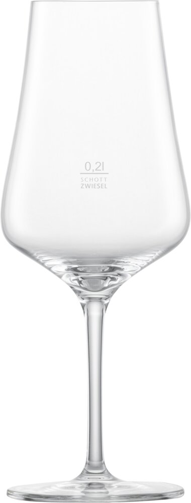 Rotweingläser Beaujolais FINE mit Füllstrich 0,2l Zwiesel Glas