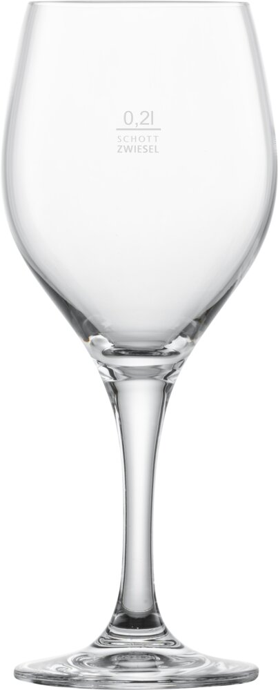 Rotweingläser MONDIAL mit Füllstrich Zwiesel Glas