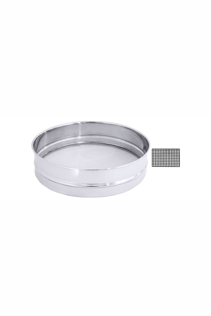 Rundsieb Contacto mit feinem Gewebe Maschenweite 1 mm