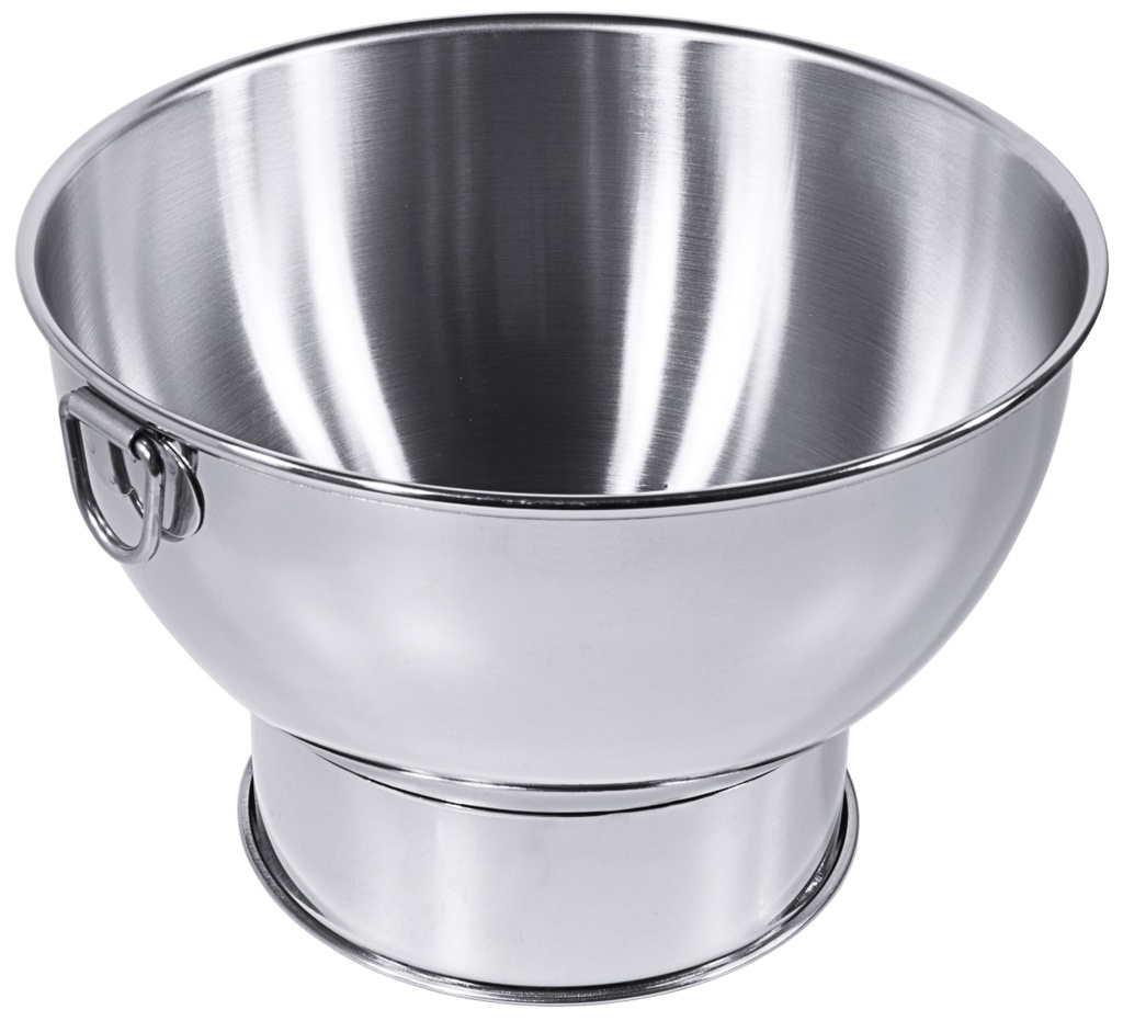 Rührschüsseln mit Fallgriff /- öse aus Edelstahl 18/10