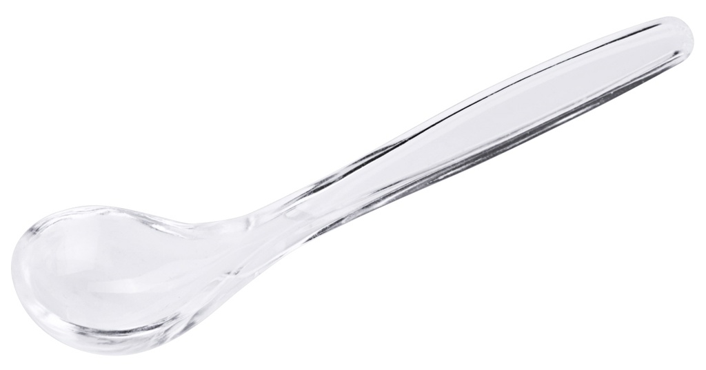 Salzlöffel 6,5cm aus klarem SAN