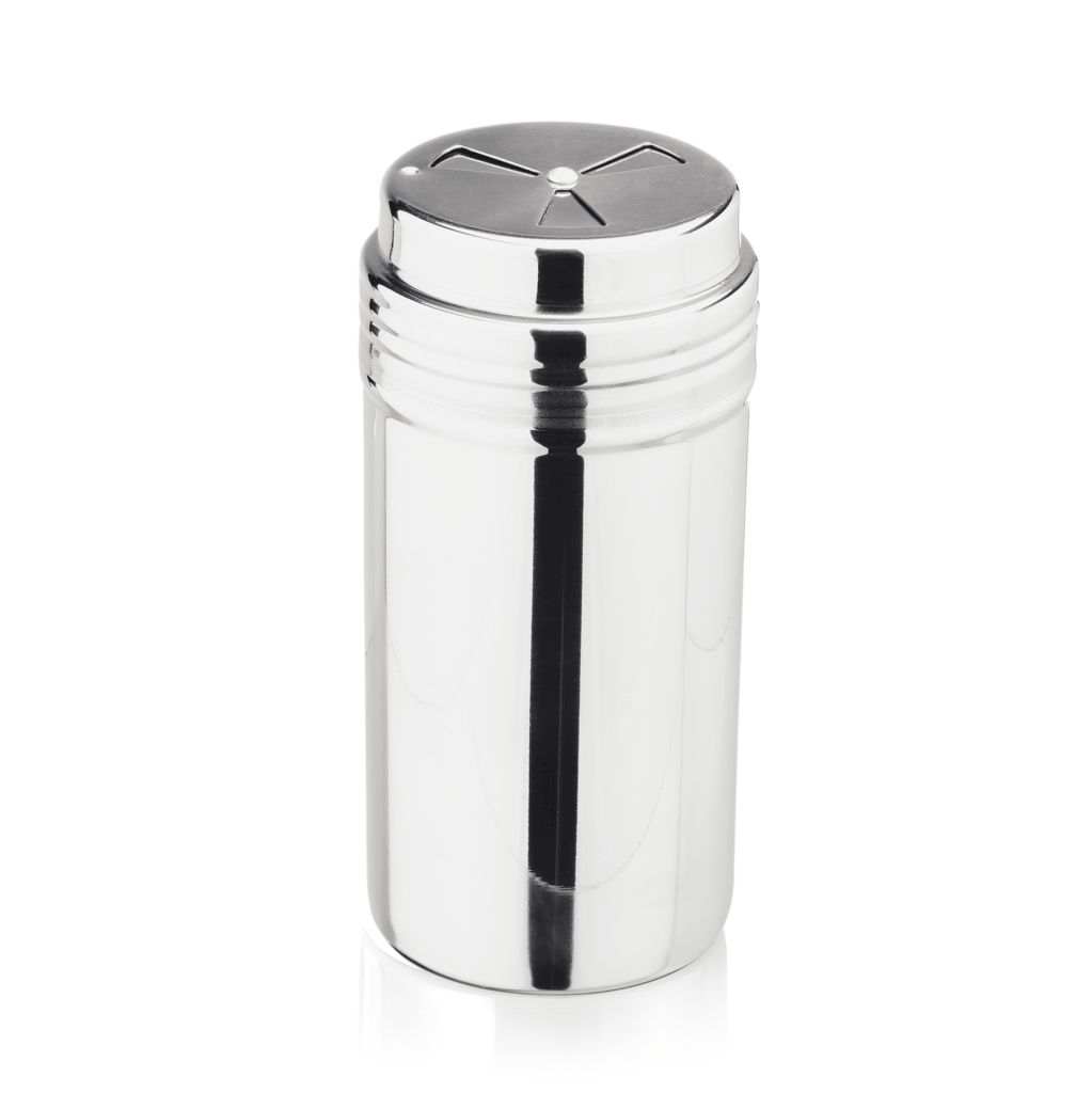 Salzstreuer mit 3 Lochgrößen aus Chromnickelstahl