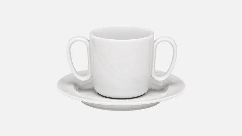 Becher, mit 2 Henkeln DONNA SENIOR Bauscher 0,3L