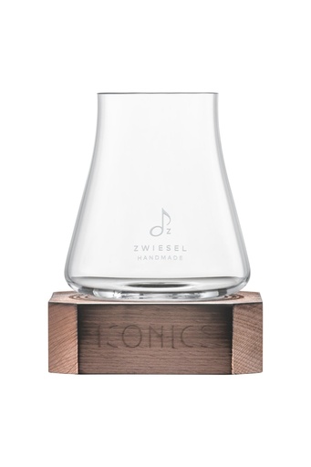 [SZW-122231] Becher mit Holzsockel ICONICS 622ml -handmade Zwiesel Glas
