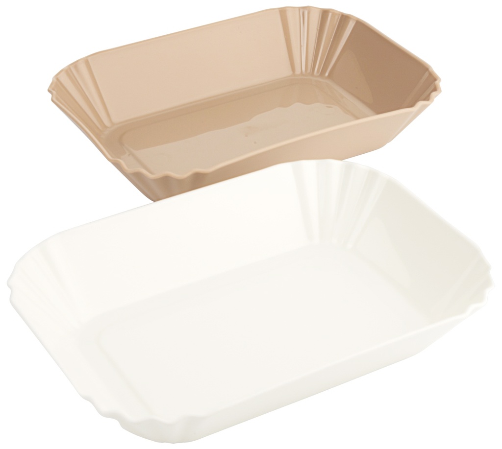 Currywurstschale WE*TURN® Mehrweggeschirr aus Polypropylen 19x 13,5cm