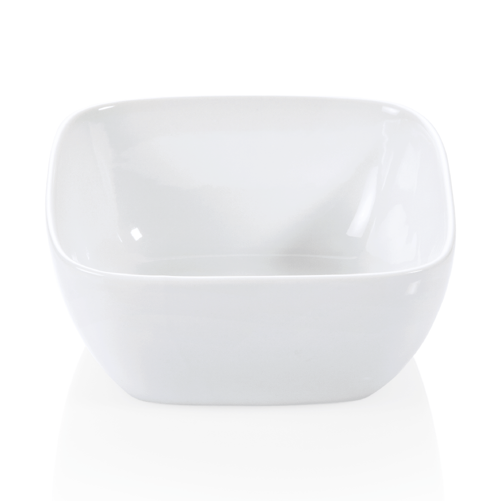 Schüsseln quadratisch aus Porzellan