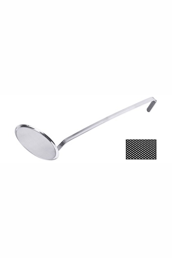 [CTO-78/150] Netz-Schaumlöffel Contacto aus Edelstahl mit feinem Gewebe ∅ 16cm
