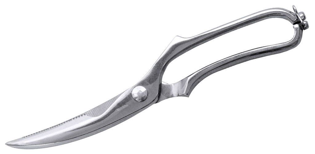 Geflügelschere gebogene Form aus Edelstahl 