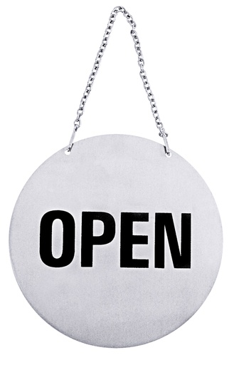 [CTO-7659/131] Türschild Contacto OPEN/CLOSED