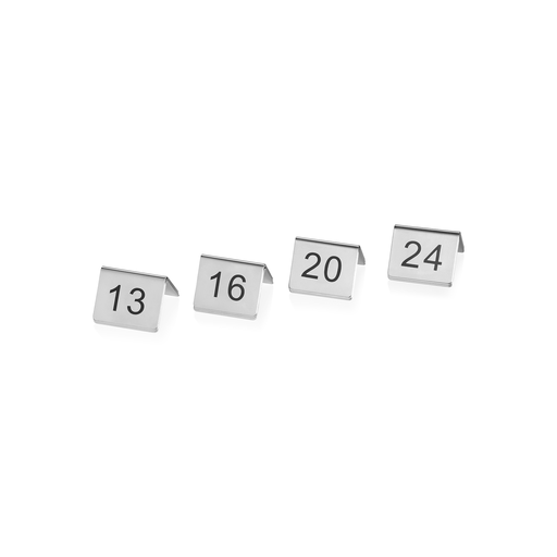 [WAS-1432024] Tischnummernschild Set WAS Germany 13- 24