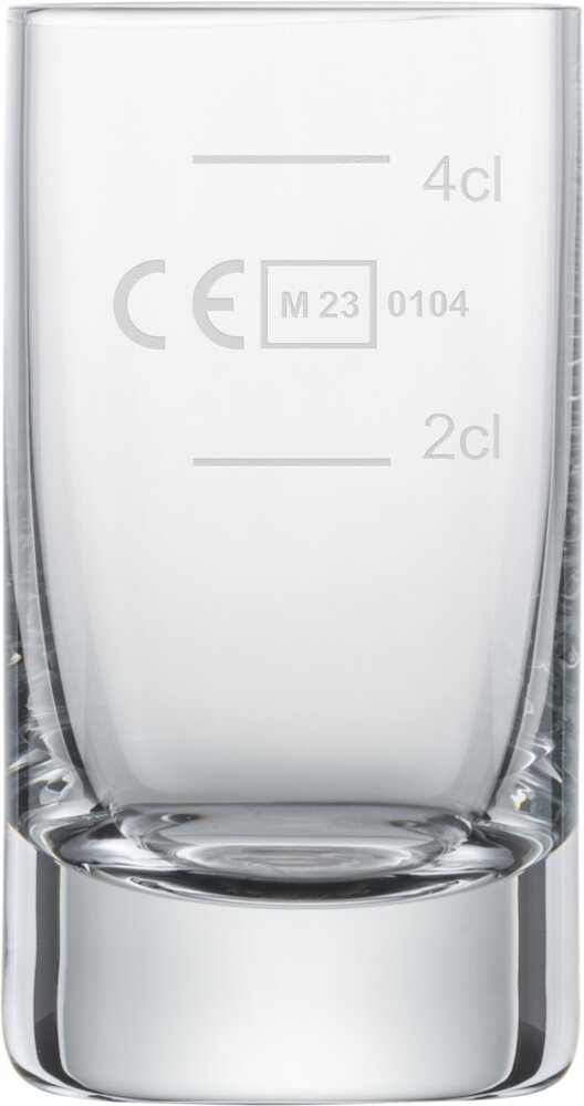 Schnapsglas TAVORO mit Füllstrich 2+4 cl Zwiesel Glas