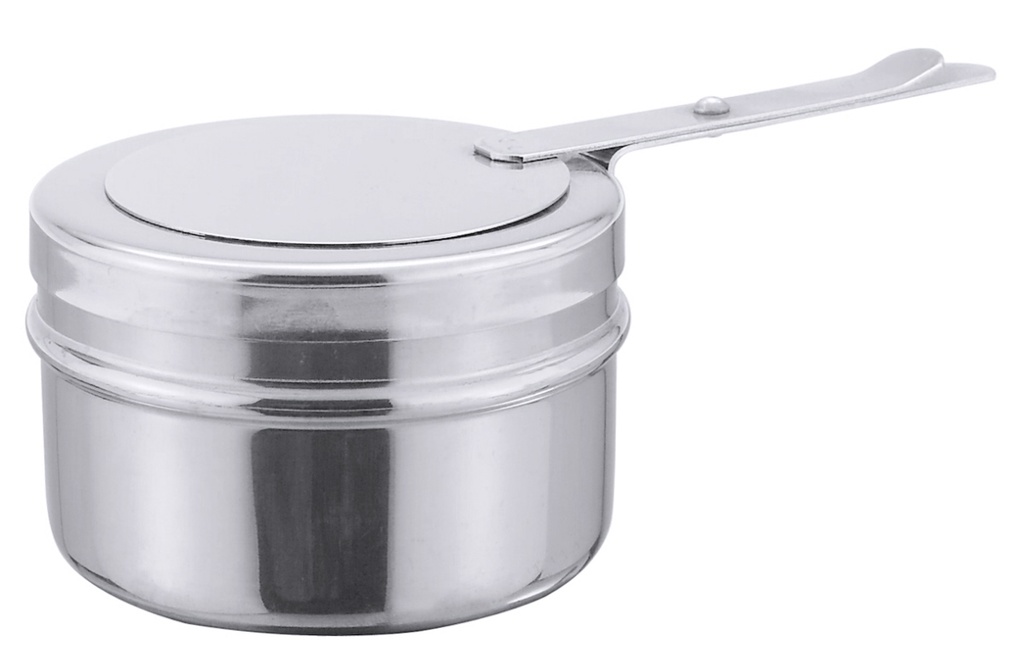 Brennpastenbehälter aus Edelstahl