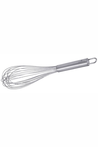 [CTO-830/300] Rührbesen Contacto aus Edelstahl mit 24 dünnen Srähten mit Aufhängeschlaufe (33cm)